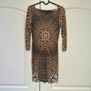 Authnetic Just Cavalli Animal Print Dress